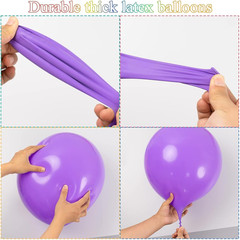 18 Inch Big Balloons Assorted Large Latex Balloon, 24Pcs Giant Heavy Duty Balloo