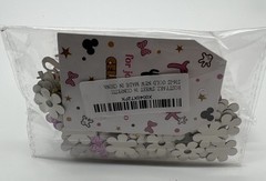 400 Pcs Sweet 16 Table Confetti – Silver Purple Flowers Gold 16 Glitter Birthday
