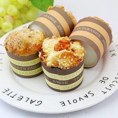 6 Pack Realistic Fake Artificial Cake Simulation Cupcakes Food Display Props