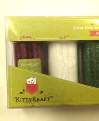 Kitty Kraft Arts Crafts Glitter Holiday Christmas 5 Color Pack – Sprinkle Top