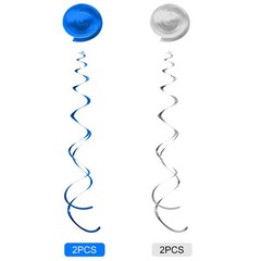 26 PCS Airplane Hanging Swirl Decoration Supplies Aircraft Ceiling Streamer