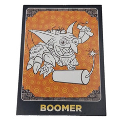 Topps Skylanders Giants Card 2012 Boomer C7 – Colour Me In (2)