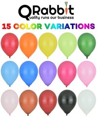 100 Pack 12″ Party Balloons, Premium Quality Extra Thick Latex Balloons for H…