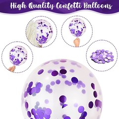 Isndare Pastel Pink And Purple Balloons 12 Inch Metallic Purple Lilac Pink
