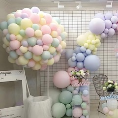 Pastel Rainbow Mini Balloons – 5 Inch, 200 Count, Wedding & Party Decor Supplies