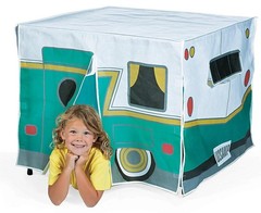 Kid’s Camper Tent Fun Play Children’s Pretend Fits Over a 36″Sq Card Table #584