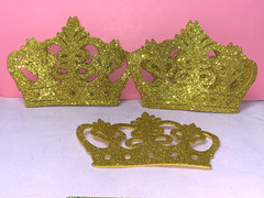 Foamy Princess Crowns, Horseshoes & Unicorn–Assort.Designs & Sizes – Party-craft