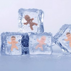 120 Mini Plastic Babies – 1 Inch Tiny Figurines for Baby Shower Games, 120 Piece