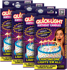 Quick Light Birthday Candles – Amazing Chain Reaction – Lighting One Candle Ligh