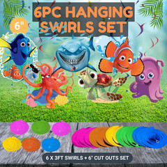 FINDING NEMO Tableware party supplies decoration balloons birthday centerpiece