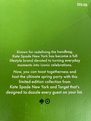 Kate Spade New York x Target Décor Kit with Customizable Banner Spring Party