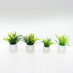 20PCS Miniature Potted Plants for Dollhouse Decoration and Photography