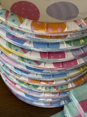 Buffet Dessert NEW Table Easter Paper Plates Napkins Party Supplies HUGE LOT bag