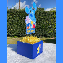 Blue’s Clues Centerpieces, Blues clues birthday Party Supplies, Party supplies
