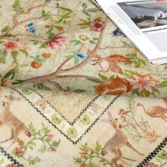 Entryway Rug 2×3 Washable, Non-Slip Small Area Rug, Boho Floral Botanical Low…