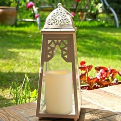 4″ x 6″ Large Outdoor Flameless Candles with Remote and Timer, Battery Operat…