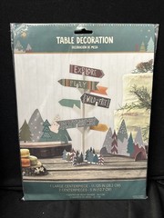 Party Wilderness Directional Sign Table Decoration Centerpiece Kit (3 pcs)
