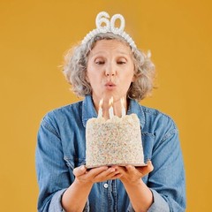 60Th Birthday Decorations for Women, 60Th Birthday Crown 60Th Birthday Party Fav