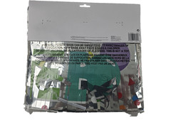 amscan Happy Birthday Banner Let’s Party Decoration Kit (4PCs 7.5′ 5′ 4.5′ 1.6′)