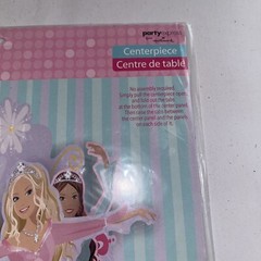 Hallmark Barbie Ballerinas Centerpiece Birthday Party 12 1/2″ NIP