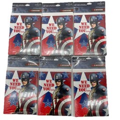 Captain America The First Avenger Children?s Birthday Party Lot Hallmark Party