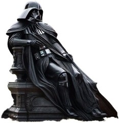 Darth Vader Sitting Down Fan Art Star Wars