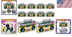 10 Inflatable Boomboxes for Hip Hop Theme Parties – Lightweight & Fun Decor