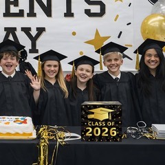 Graduation Decorations 2026 – Black Gold Graduation Card Box for Graduation De..