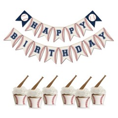 Baseball Banner,Baseball Party Decorations,Party Garland, Decorations