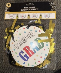 Tassel Garland Congrats Grad Graduation 9’ NEW NIP