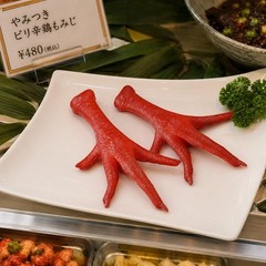 2PCS Artificial Chicken Feet Realistic Fake Food Props Display