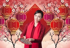 Reusable 7x5ft Waterproof Chinese New Backdrop – Perfect Party Photography