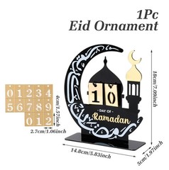 Ramadan Calendar Countdown Decorations for Home Eid Mubarak