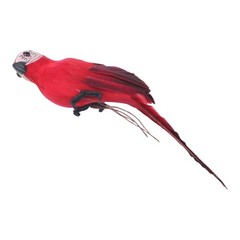 Fake Artificial Parrot Foam Feather Bird Garden Home Decor Yard Lawn Orname
