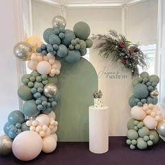 Balloon Arch Stand Kit – 8.2FT & 5FT Flexible Frame, Water Fillable Base for Par
