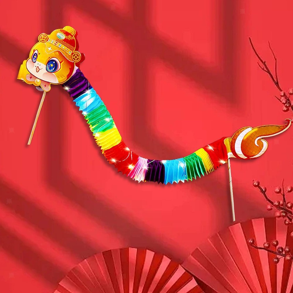 Chinese New Year Paper Snake Handmade Paper Snaketoys Decorative Cutout Ornament
