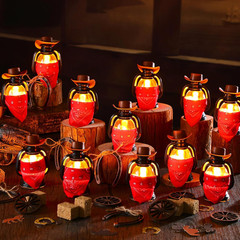 Arrowbash 73 Pcs Western Party Decoration Mini Cowboy Cowgirl Hats Lanterns Set