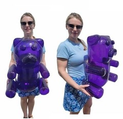 Huge Inflatable Gummy Bears Inflates Assorted Colors (About Purple – (1 Piece)