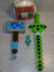Minecraft Party Themed Decorations Plates Napkins