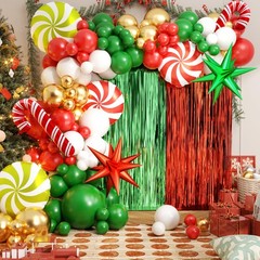 Christmas Party Decorations, 127Pcs Christmas Balloon Garland Arch Kit with F…