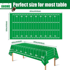 Football Party Decorations – Super Game Bowl Party Decorations 2027 – Disposable