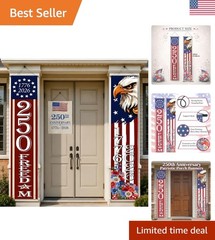 Patriotic Decorations: 70″ 250th Anniversary Banner for All Seasons