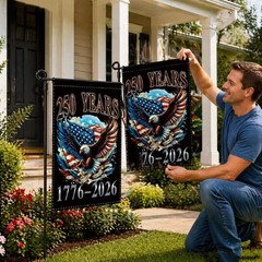America’s 250th Anniversary Flag Heavy Duty 3Ply Double Sided American 250 Y…