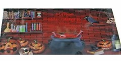 Witches Spell Photo Prop Wall Backdrop Scene Setter Haunted Halloween party