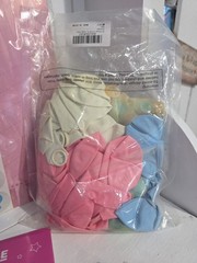 Gender Reveal New Set Sticker, Ballons, Baby Pacifiers, Signs Boy Or Girl Set