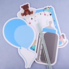 Versatile ‘IT’S A BOY’ Yard Signs Set for Gender Reveal and Baby Shower Parties