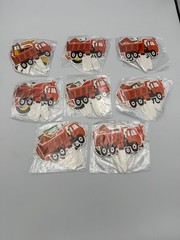56 PCS Excavator Cupcake Toppers Construction Truck Theme Party Supplies New