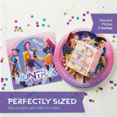 Kpop Demon Hunters Birthday Decorations | Kpop Demon Hunters Plates and Napkins,