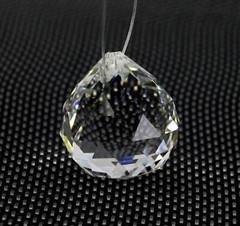 10Pcs 20mm Crystal Ball Prism Pendant Chanlider Lighting Part Lamp Handelier DIY