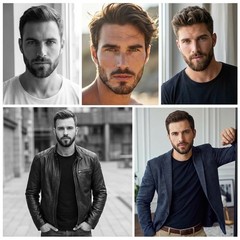 Realistic Brown Handlebar Mustache for Men – Human Hair, Hand-Tied Lace Fake …